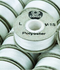 Coates 737054 Trusew White Poly L V15 132yd